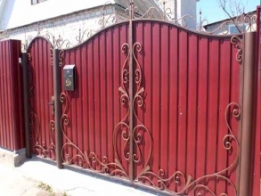 Калитка - пример 1 фото в Родниках