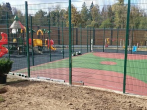 Забор на детскую площадку 50 метров фото в Родниках